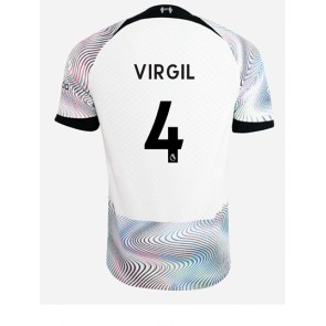 Liverpool Virgil van Dijk #4 Bortatröja 2022-23 Kortärmad